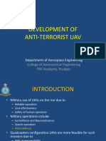 Development of Anti-Terrorist Uav: Department of Aerospace Engineering