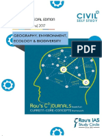 Raus IAS - Focus Special Edition - Geography, Environment - For Prelims 2017