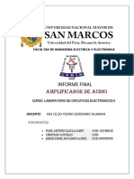 Informe Final Amplificador