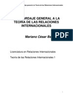 4104 - Teoria de Las Relaciones Internacionales - Bartolome