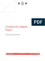 Chilled RO Water Plant