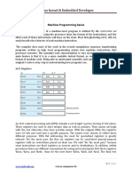 Linux Kernel & Embedded Developer: Machine Programming Basics