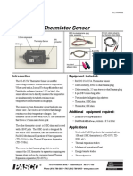 Manual Del Sensor Termistor CI-6527A