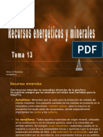 Recursos Minerales