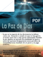 La Paz de Dios. 