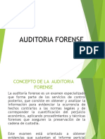 Auditoria Forense