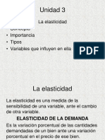 Elasticidad y Comportamiento Del Consumidor