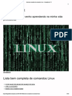 Lista Completa Comandos Linux