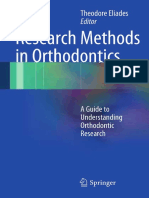 Spiros Zinelis, William A. Brantley Auth., Theodore Eliades Eds. Research Methods in Orthodontics A Guide To Understanding Orthodontic Research