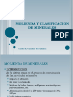 Molienda de Minerales