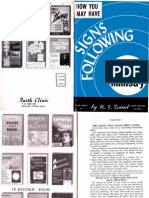 How You May Have Signs Following Your Ministry by W. V. Grant, SR