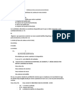 Formulas para Calcular Los Materiales