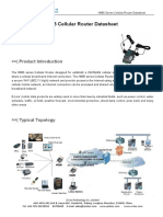 H685 Cellular Router Datasheet: - Product Introduction