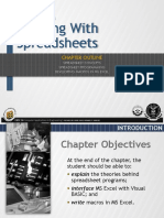 3-3 Working With Spreadsheets