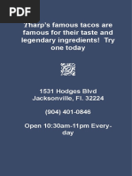 Famous For Their Taste and Legendary Ingredients! Try One Today