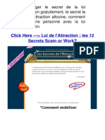 Click Here - Loi de L'attraction: Les 12 Secrets Scam or Work?