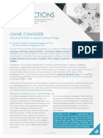 Game Changer: Gamification For Change