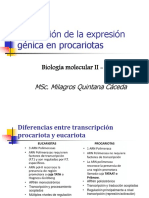 Regulacion Genica en Procariotas PDF