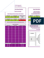 Spool Calculation For Round Section Spool Calculation For Flat Section