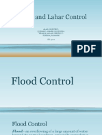 Flood and Lahar Control