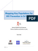 Mapping Key Populations For HIV Prevention in Sri LAnka