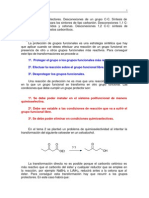 Grupos Protectores en Química Orgánica