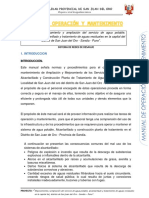 Manual de Operación y Mantenimiento Alcantarillado