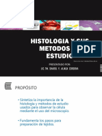 Histologia y Sus Metodos de Estudio