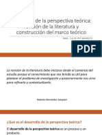 Desarrollo de La Perspectiva Teórica