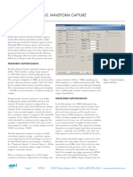 Transient Capture VS Waveform Capture