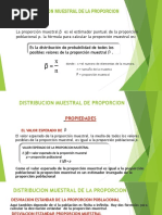 Distribucion Muestral de La Proporcion