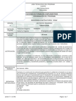 Informe Programa de Formación Complementaria