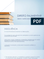 Direito Falimentar - Slide 1