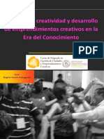 Innovacion Creatividad y Emprendimientos Delas Industrias Culturales y Creativas