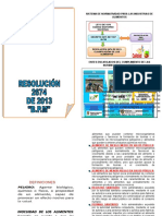 Memoria Resolución 2674