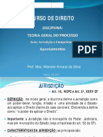 TGP Aula Jurisdicao e Competencia