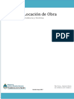 Dossier: Locación de Obra