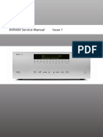 ARCAM AVR400 Service Manual Issue 1 Page 15 Page 24