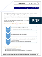 AWS Admin AWS Account Creation and Navigation by Kv. Reddy