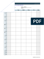 Class Schedule Template