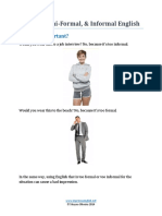 Webinar Formal Informal English PDF