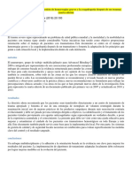 La Directriz Europea Sobre La Gestión de Hemorragias Graves y La Coagulopatía Después de Un Trauma