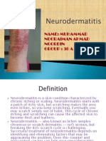 Neuro Dermatitis