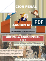 Accion Penal y Accion Civil