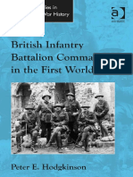 British Infantry Battalion Commanders in The First World War - 1472438256