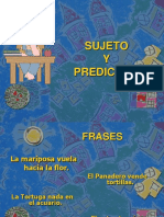 Sujeto y Predicado - 4° Básico