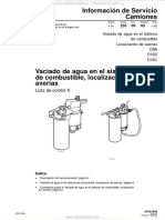 Manual Vaciado Agua Sistema Combustible Localizacion Averias Camiones D9a d12d d16c Volvo