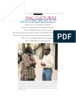 Doing Cultural Anthropology PDF