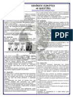 Questoes 40 - Dinamica Climática