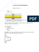 Flange Joint and Flange Management